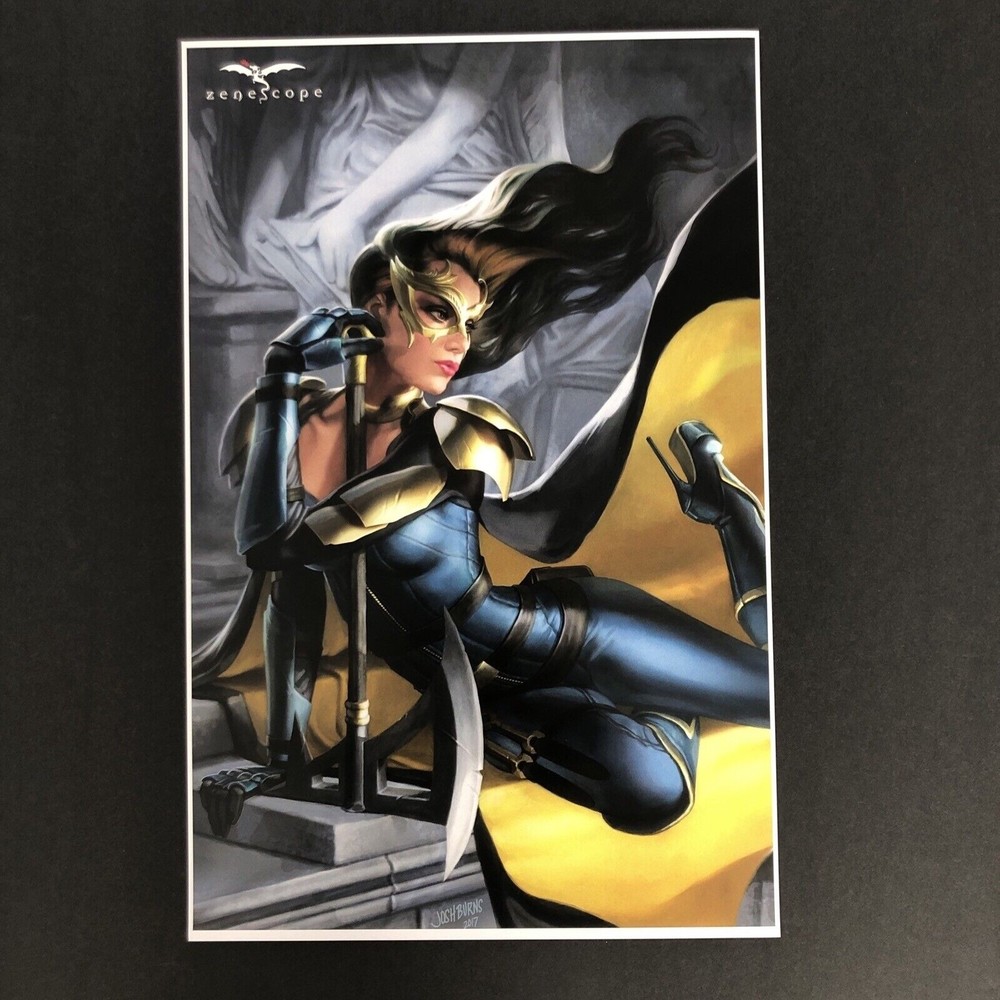 Belle Beast Hunter 3 Zenescope 11x17 Art Print Poster Josh Burns Cosplay Comic